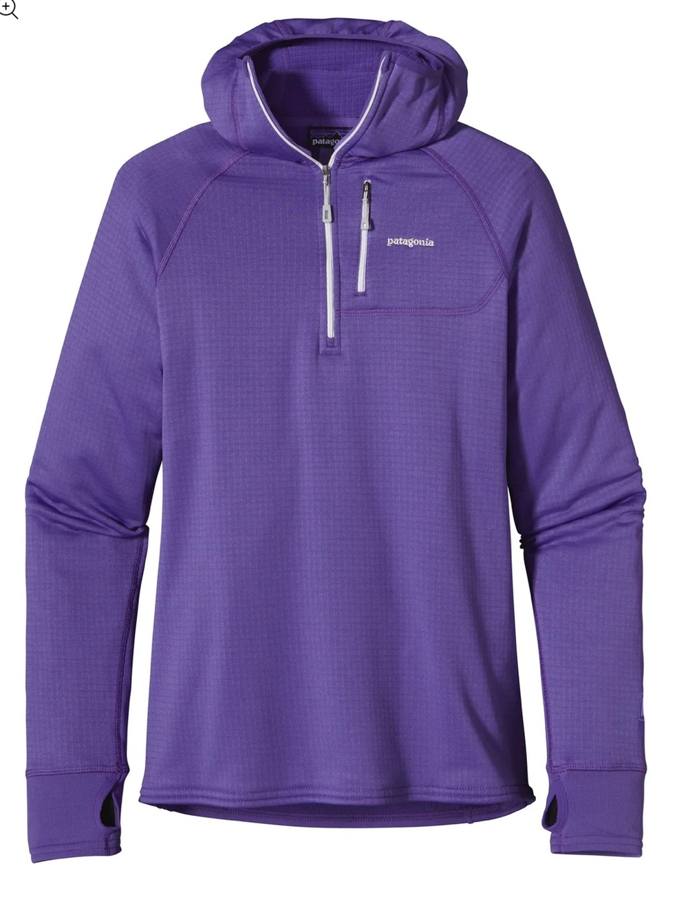 Patagonia Purple W's R1 Hoody base cold weather women sz M